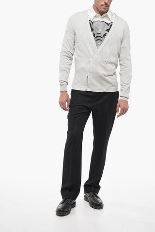 V-Neck Lightweight Cotton Cardigan