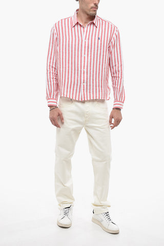 Awning Striped Linen Shirt