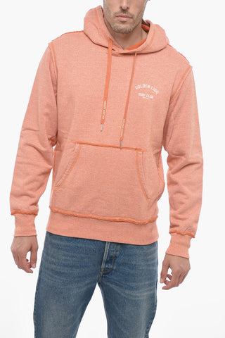 Melange Brushed Cotton Hoodie