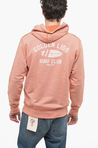 Melange Brushed Cotton Hoodie