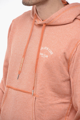 Melange Brushed Cotton Hoodie