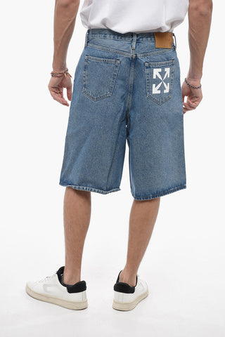 PERMANENT Denim SINGLE ARROW Shorts