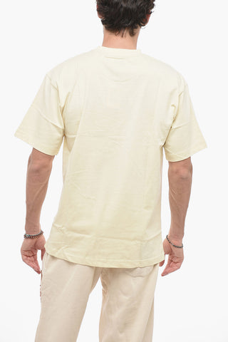 SMILEY Printed Cotton Crew-Neck T-shirt