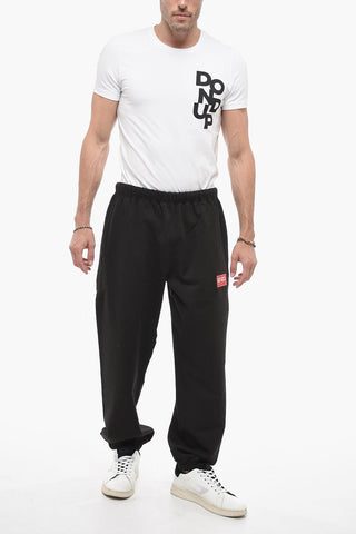 Embroidered Logo Brushed Cotton CLASSIC Joggers