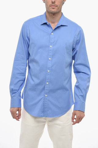 Standard Collar Cotton Slim Fit Shirt