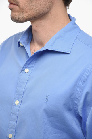 Standard Collar Cotton Slim Fit Shirt