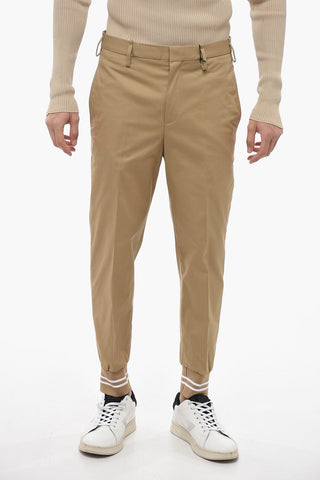 Pantaloni JACK a Vita Bassa con Orlo a Coste