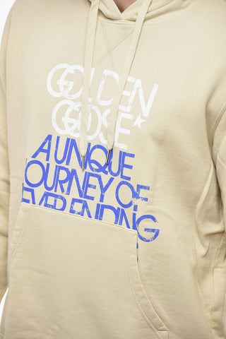 Logo Print Brushed Cotton Hoodie