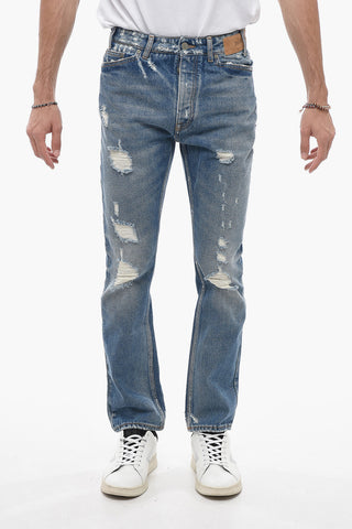 Dark Wash MELROSE Distressed Denims 17cm