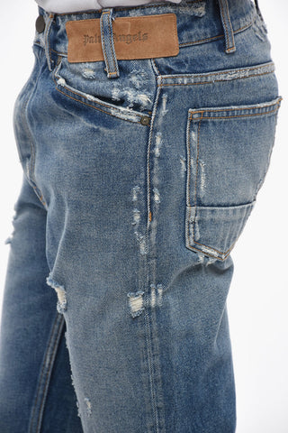 Dark Wash MELROSE Distressed Denims 17cm