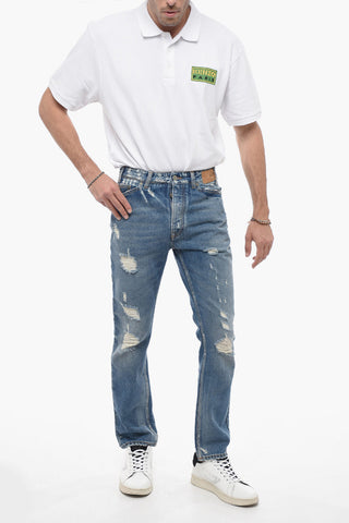 Dark Wash MELROSE Distressed Denims 17cm