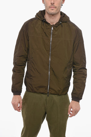 Hooded windbreaker Jacket