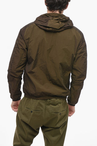 Hooded windbreaker Jacket