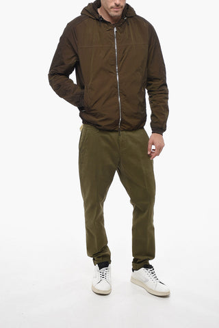 Hooded windbreaker Jacket