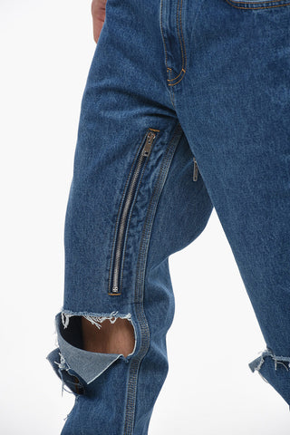 Regular Fit Dark Wash Denims 22cm