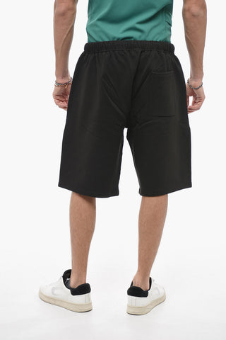 Logoed Shorts with Elastic Waistband