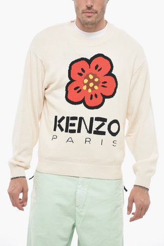 Cotton Blend BOKE FLOWER Sweater