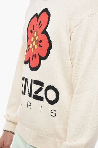 Cotton Blend BOKE FLOWER Sweater