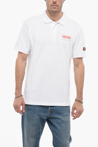 Logo Print Short Sleeved Polo