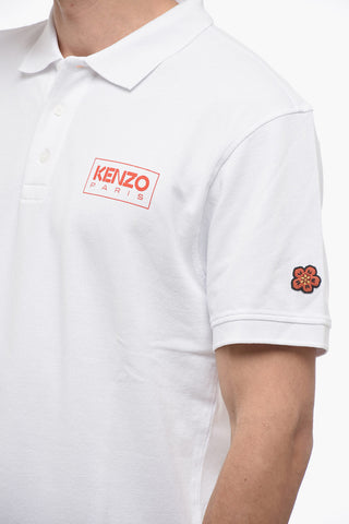 Logo Print Short Sleeved Polo