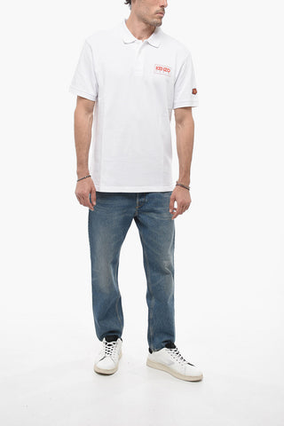 Logo Print Short Sleeved Polo