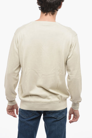 CC BROTHERS Cotton V-Neck Sweater 