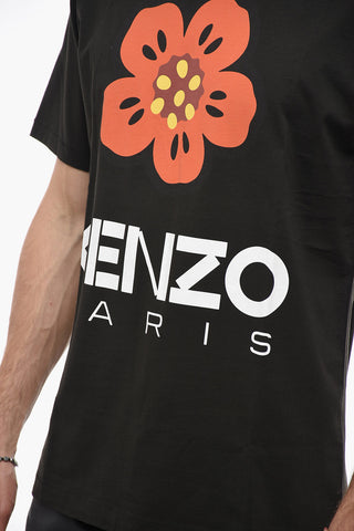 Crewneck POPPY Printed T-shirt