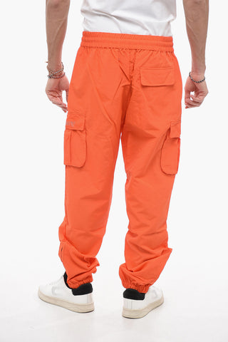 Pantaloni in Nylon a Tinta Unita