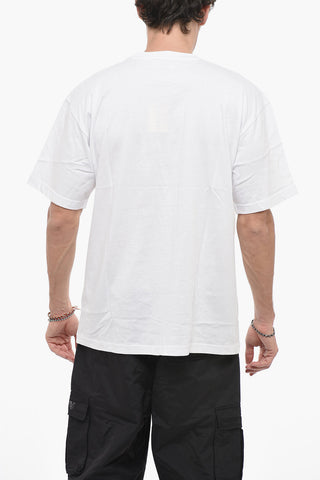 maxi Printed Cotton Crew-neck T-shirt