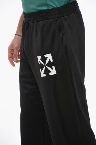 PERMANENT Pantaloni Track SINGLE ARROW con Tasca a Zip