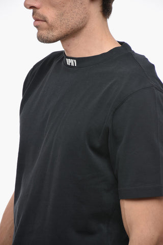 HPNY Short-sleeved T-shirt with Embroidered Crewneck