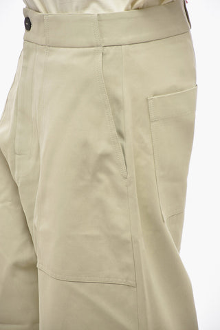 Pantaloi Straight Fit A Vita Alta