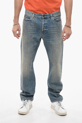 jeans Relaxed Fit con Effetto Stonewash