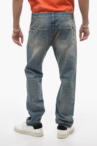 jeans Relaxed Fit con Effetto Stonewash