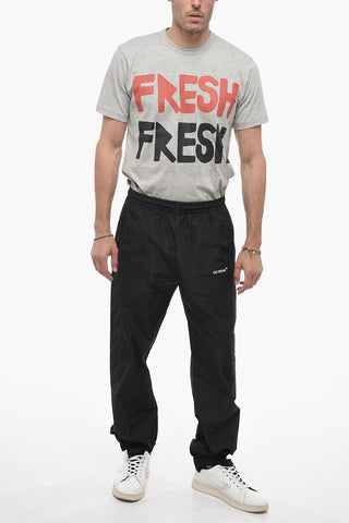 SEASONAL Cuffed DIAG OUTLINE Track Pants