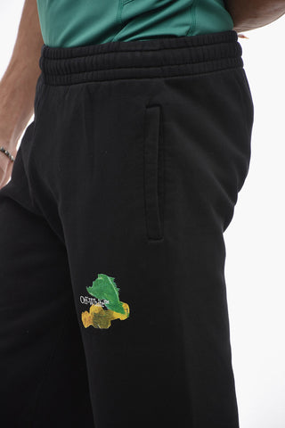 SEASONAL Fleece Cotton BRUSH ARROW Sweatpants
