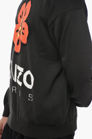 Maglia BOKE FLOWER in Cotone a Coste