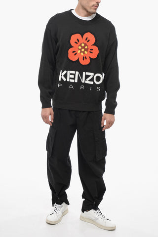 Maglia BOKE FLOWER in Cotone a Coste