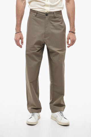 Cotton Straight Fit Pants