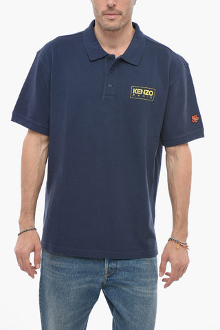 Polo A Maniche Corte Con Stampa Logo