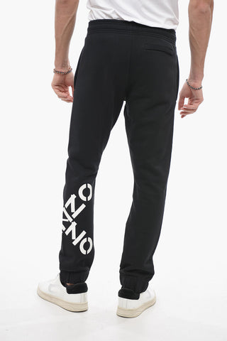 Joggers CLASSIC In Cotone Garzato Con Stampa Logo