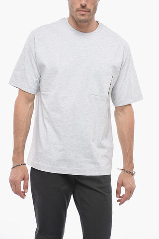 T-shirt A Maniche Corte Con Taschino