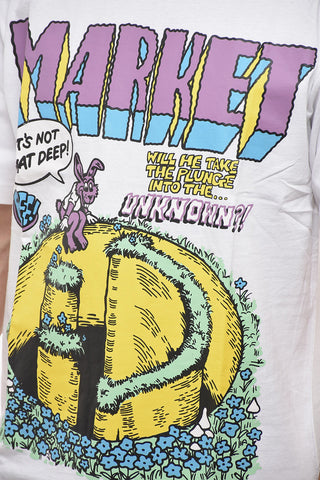SMILEY T-shirt Girocollo con Maxi Stampa Frontale