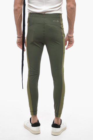 GRENOBLE Leggings Elasticizzati con Logo in Rilievo
