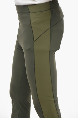 GRENOBLE Leggings Elasticizzati con Logo in Rilievo