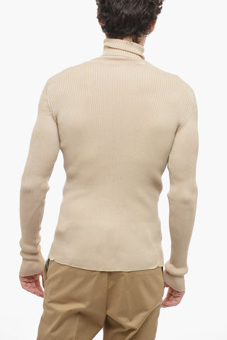 SEASONAL Maglia a Collo Alto HELVET a Costine