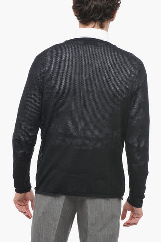 RAW DIAMOND Maglia Semi-Sheer in Cashmere