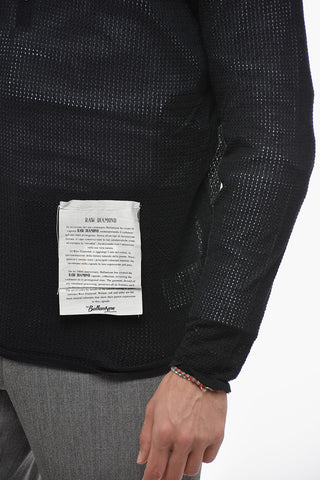 RAW DIAMOND Maglia Semi-Sheer in Cashmere