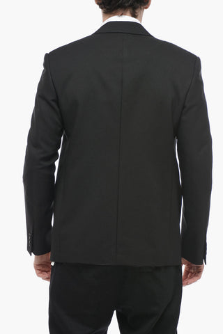 DRILL STRAP Blazer with Clip Detail