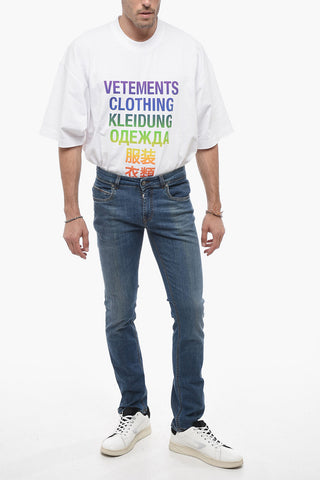 Medium Wash Slim Fit Jeans